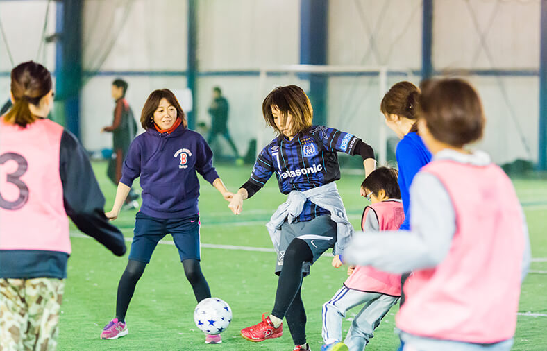 仕事終わりのスポーツも全力！